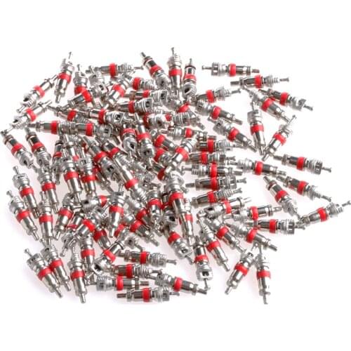 100Pcs/Set Car Truck Replacement Tire Tyre Valve Stem Core Part New