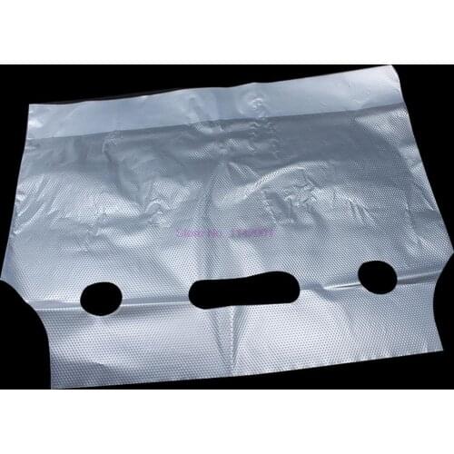 1000Pcs/Lot Clear Beverage Take Out Packaging Bag with Handle One/Two Cup Juice Drinking Bottle Carrier Packing Bags Beverage