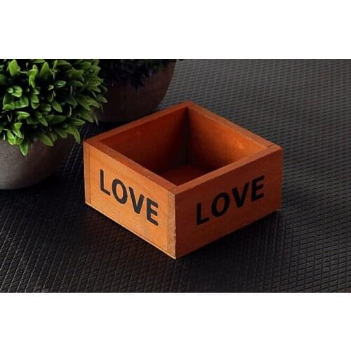 ANGRLY Chinese Manual Process Antique Wooden Table Sundries Container Cosmetics Wedding Box Home Retro Craft Supplie Party