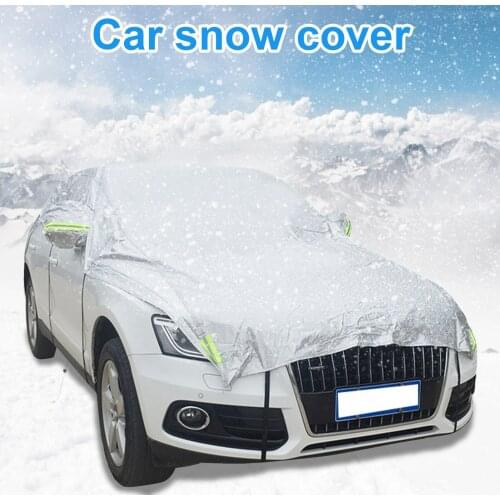 Car Snow Shield Ultra-thick Aluminum Film Durable Cover For Car