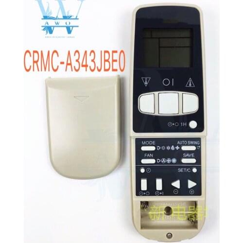 AWO New CRMC-A343JBE0 Generic For SHARP Air Conditioner Remote Control CRMC-A305JBE0 CRMC-A310JBE0 CRMC-A343JBEO CRMC-A344JBE0