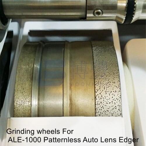FOR ALE-1000 Patternless Auto Lens Edger,Rough grinding wheel for CR , PC,Glass lenses,Bevel "V" groove wheel,polishing wheel