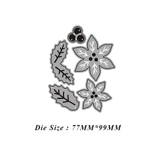 JMCRAFT Beautiful Flower Leaves And Seeds Metal Cutting Dies DIY Scrapbook Handmade Paper Craft Metal Steel Template Dies