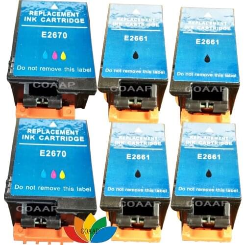 6x T2661 T2670 compatible Ink Cartridge for EPSON WorkForce WF-100W Printer Multipack