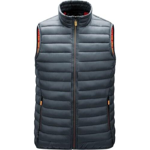 Winter Bomber Military Jacket Men Puffer Vest 100% Polyester The New Listing Direct Selling Outerwear Coats Waistcoat