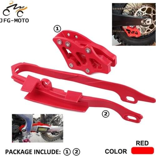 Motorcycle Chain Guard Guide Swingarm Chain Slider For HONDA CR125R CR250R CRF450X 05-2007 CRF250R CRF450R 2005 2006 CRF250X 06