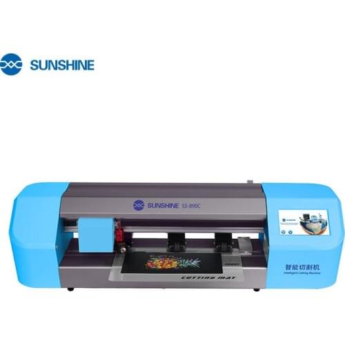 SS-890C Sunshine intelligent flexible hydrogel film screen protect cutting machine custom for any mobile phone