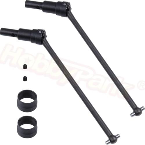 2pcs Steel Metal Universal Drive Shaft Joint EA1061 for JLB Racing CHEETAH 1/10 Brushless RC Car Monster Truck Spare Accessories