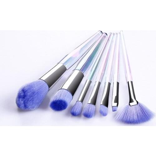 2019 Women Facial 7pcs/set Makeup Brushes Set Face Cosmetic Beauty Eye Shadow Foundation Blush Brush MakeUp Brush Beauty Tool