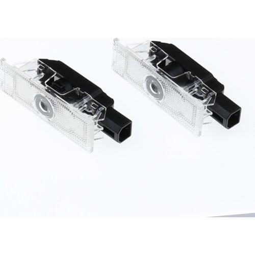 2X Car Interior Light For Maserati Quattroporte Ghibli Levante LED Door Step Courtesy Shadow Light Warning Lamp Auto Accessories