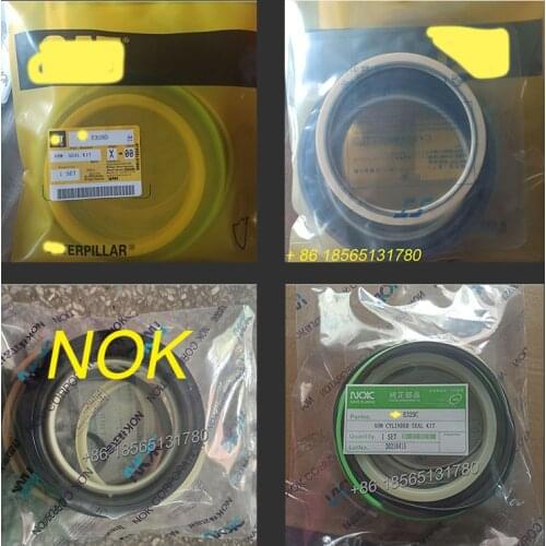 4 Sets CAT 320C E320C Boom Bucket Arm Seal Kit Excavator Hydraulic Cylinder Repair Kit NOK Oil Seal Best Quality