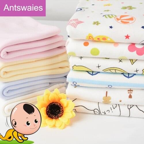 50*190cm Cartoon cotton fabric A class baby clothing cotton fabric newborn baby bag bedding cotton fabric DIY Handmade Material