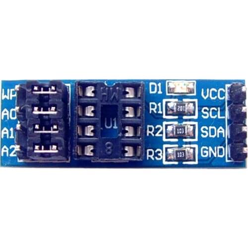 AT24CXX I2C Interface EEPROM Memory Module (Without Chip)