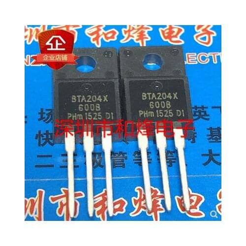 Free shipping 20PCS BTA204X-600B BTA204X TO-220F 600V 4A