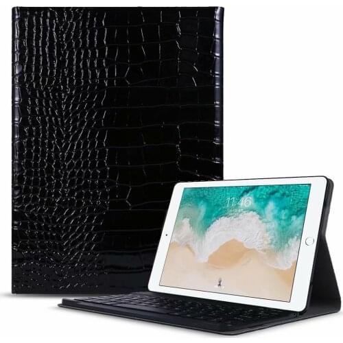 Wireless LED Keyboard Cover for IPad 10.2 Inch IPad 7th 8th Generation Backlight Bluetooth Keyboard Case PU Tablet Cover + Pen