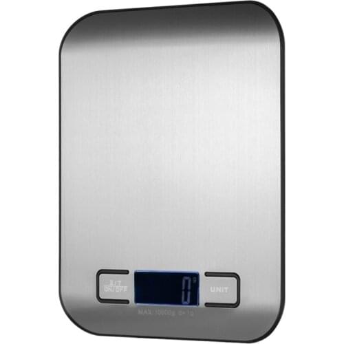 5Kg 10Kg Household Kitchen Scale Stainless Steel Kitchen Scale Electronic Weighing Food Mini Gram Scale Jewelry Said