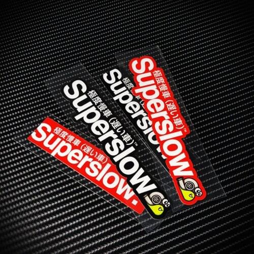 G113 Superslow OSAKA JDM KANJO ZOKU JP Street Racing Car Stickers and Decals Waterproof Fuel Tank Trunk Car Door Stickers