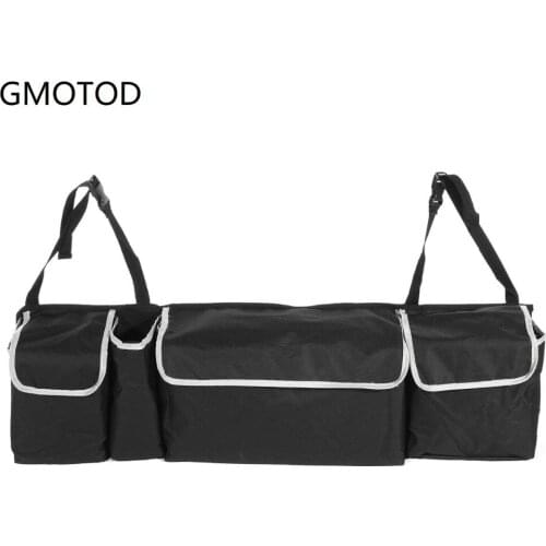 Auto Car Seat Back Multi Pocket Storage Organizer Tissue Holder Bag