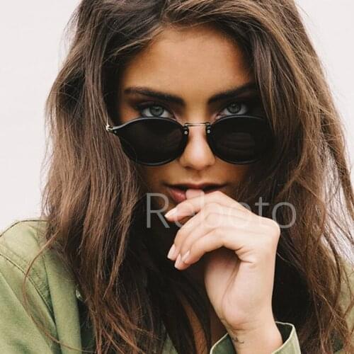 Classic Trend Polarized Round Sunglasses Women vintage Brand designer Men sunglasses shades glasses lady 2020