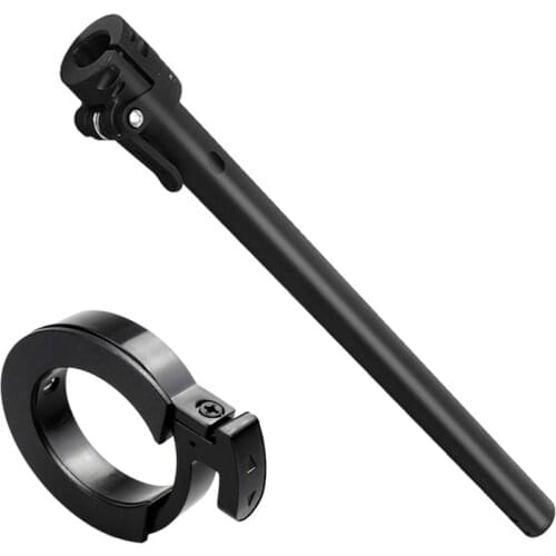 Circle Clasped Guard Ring Buckle & Electric Scooter Folding Rod Bracket Rod Base Replacement Parts for Xiaomi M365