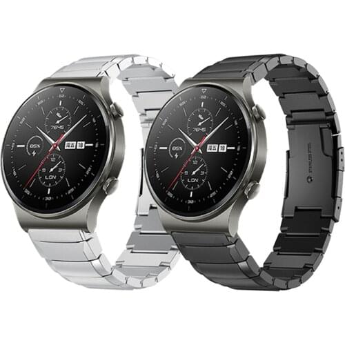 Metal Stainless steel Watchband Band For HUAWEI Watch GT 2 Pro Strap For HUAWEI GT2 46MM/Honor Watch GS Pro/MagicWatch Bracelet