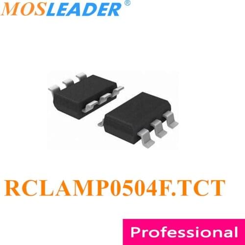 Mosleader RCLAMP0504F.TCT SOT23-6 1000PCS 3000PCS RCLAMP0504F RCLAMP0504 Made in China high quality ESD