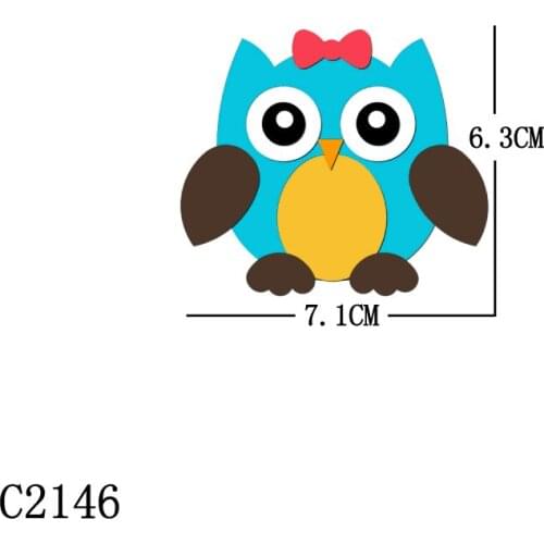 New Owl Wooden die Scrapbooking C2146 Cutting Dies