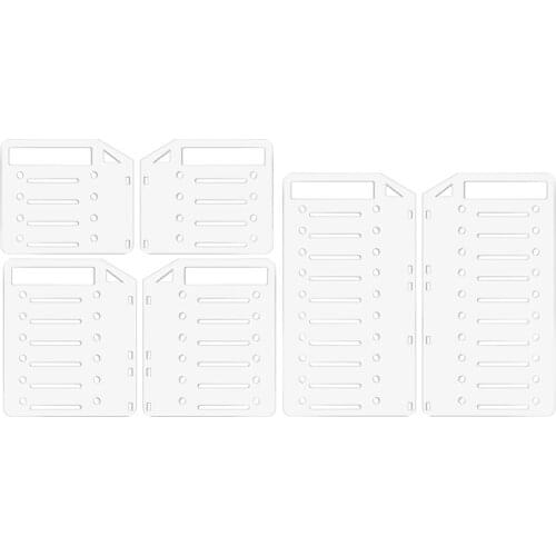 DIY Hard Disk Rack 3.5 Hard Disk Box Mobile Hard Disk Cage Box 4/6/10 Layers