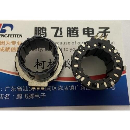 1PCS Japan ALPS EC28A1870401 hollow rotary encoder car knob car audio switch 18 positioning 18 pulse