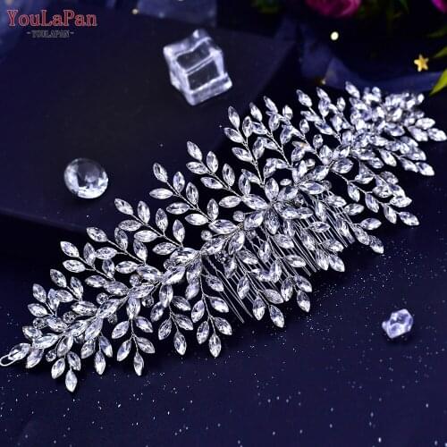 YoulaPan HP311 Luxuriou Crystal Bride Headband Hair Band Female Jewelry Wedding Hair Accessories Tiara Crown For Wedding