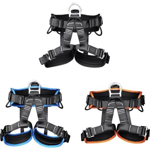 Climbing Harness Safety Belt for Fire Rescue Aloft Work Caving Rock Climbing Rappelling Equipment Mountaineering Climbing Access