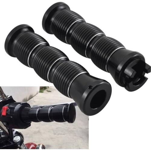 Motorcycle Aluminum 7/8'' 22mm Handlebars Hand Grips For Indian Scout 2015-2020 Bobber Sixty