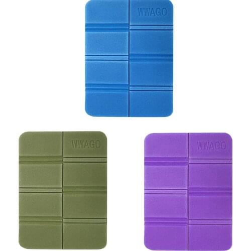Folding Camping Mat Portable Outdoor Waterproof Moisture-proof Foam Sitting Pad Beach Mat Prevent Dirty Hiking Small Seat Pad