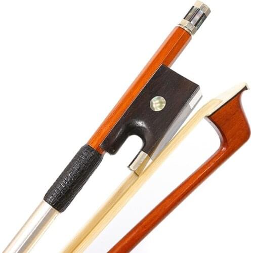 Master Pernambuco Violin Bow 4/4 Size Ebony Frog Fast response great performance