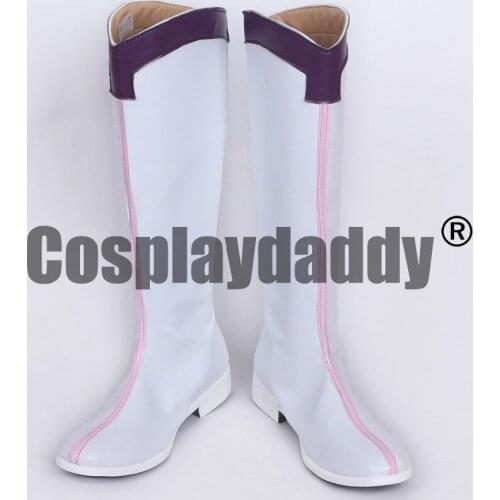 Sound Voltex White Adult Daily Cosplay Shoes Boots S008