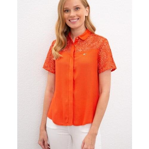U.S. POLO ASSN Womens Red Shirts