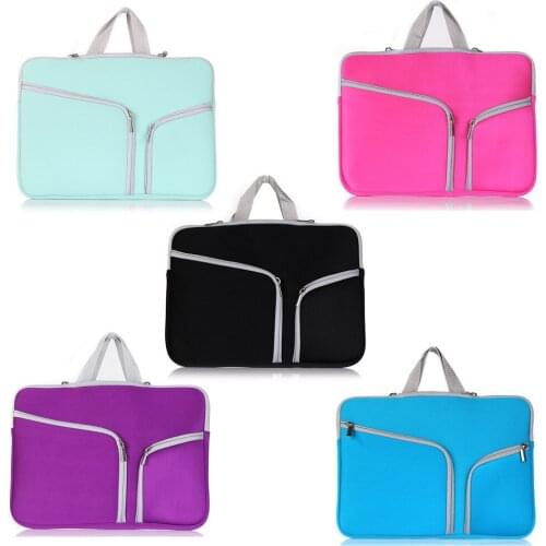 Protection Bag Computer Bag For Macbook 11 12 13 15 inches Business Laptop Bag Zipper Nylon Waterproof Bag A1278 A1466 A1425