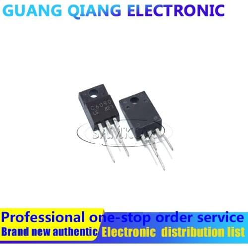 10pcs 2SC6090LS TO-220F C6090 TO-220 2SC6090 TO220F 6090LS Color TV Horizontal Deflection Output IC
