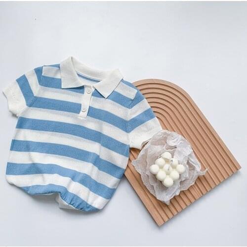 2021 New School Polo Shirts Summer Childrens Short Sleeve Boys Polo Shirt Striped Kids Boy Tops tees Cotton Girls Boys