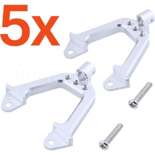 5 Pairs/lot Metal Aluminum Front Shock Tower SCX10-11 For 1/10 Rock Crawler Axial AX10 SCX10 Upgrade Parts Whoesale