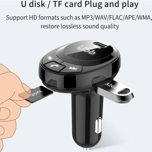 BT09/BT10/BT21/E5/T66 Car Kit MP3 Player FM Transmitter Auto AUX Wireless Car Modulator Radio USB Car Charger Remote Control
