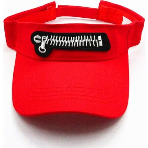 2020 new style zipper embroidery Visors Baseball Cap Adjustable Snapback cap for men and women 139