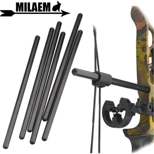 1pc Archery Compound Bow Bowstring Suppressor Rod Compound Bow Bowstring Stabilizer Outdoor Shooting Accessories