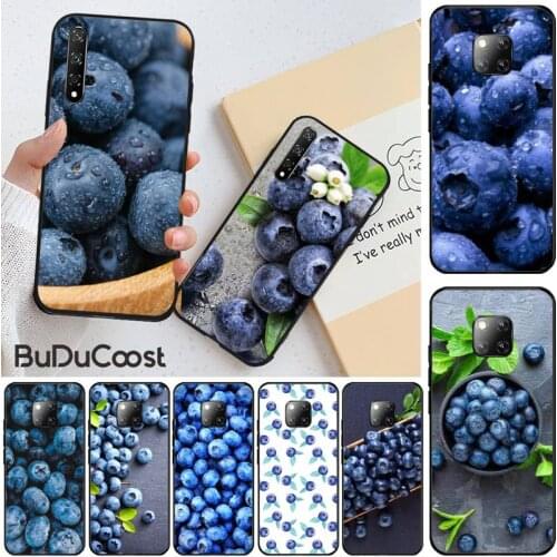 Blueberry fruit Phone Case For Huawei Honor 8X 9 10 20 Lite 7A 8A 5A 7C 10i 20i 9X play 8C