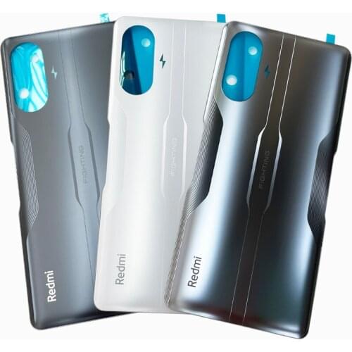 100% Original Gorilla Glass 5 Battery Case For Xiaomi Redmi K40 Gaming Edition Door Housing Rear Hard Back Case Battery door