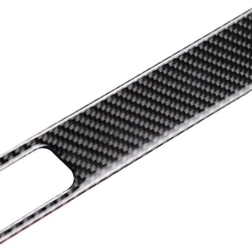 Carbon Fiber Copilot Water Cup Holder Panel Trim for BMW 3-Series E92 E93