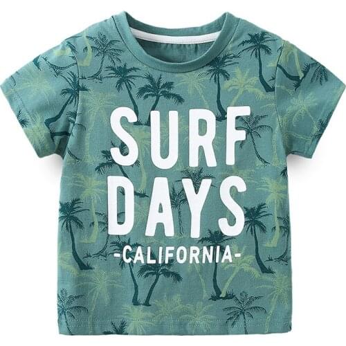 Kids Little Boys' Short-Sleeve T-Shirts Cotton Tee Boys' Short-Sleeve Crew Neck T-Shirts for 2-8 Years