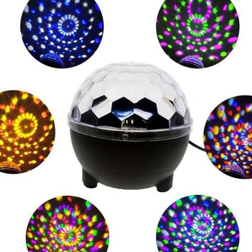 Disco Party Lights Strobe Led DJ Ball Sound Activated Bulb Dance Lamp EUR