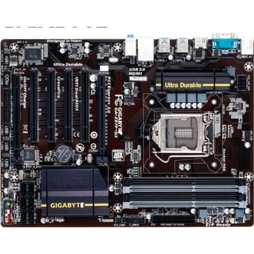 Gigabyte GA-Z87P-D3 original motherboard DDR3 LGA 1150 32GB Z87P-D3 USB2.0 USB3.0 DVI HDMI Desktop motherborad boards