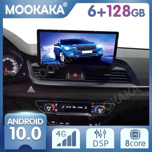 IPS Android 10.0 6+128G For Audi Q5L 2018+ Car GPS Navi Multimedia Player Car Auto Stereo Radio Tape Recorder Head Unit Carplay